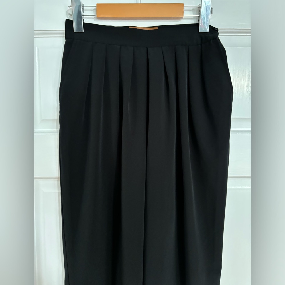 Pleated high waisted dress pants